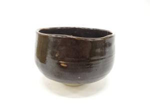 黒釉　茶碗（保護箱付）